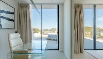 Resa Estates for sale Ibiza Vlla Aixa te koop sale lift sea views bedroom 2.jpg